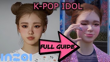 How to become a K-pop star - inZOI (FULL GUIDE)