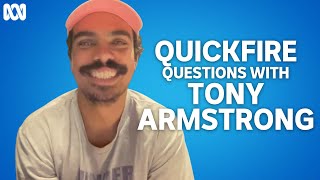 Tony Armstrong fires through the Quickfire challenge | Quickfire Questions