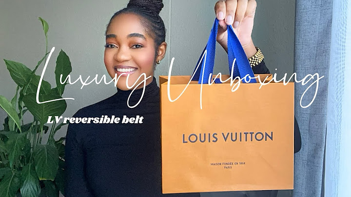 Luxury unboxing || LOUIS VUITTON reversible belt #unboxing #louisvuitton #louisvuittonbelt