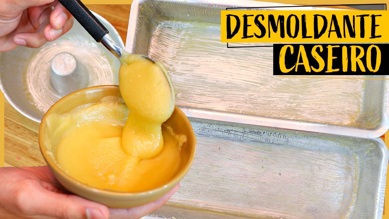 PODEROSO DESMOLDANTE CASEIRO I SÓ 3 INGREDIENTES I Receitas de Pai