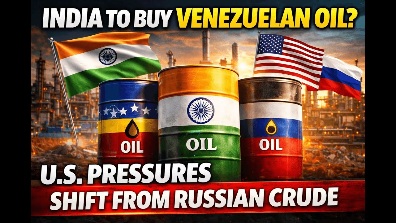 India May Resume Buying Venezuelan Oil as U.S. Pushes Shift from Russian Crude