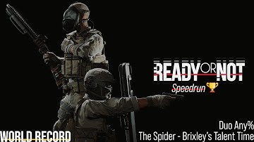 [Ready or Not] The Spider Duo Speedrun (World Record)