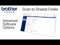 Scan to a network folder from your Brother machine