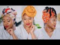 Head-wraps To Tie You Over | Tutorial