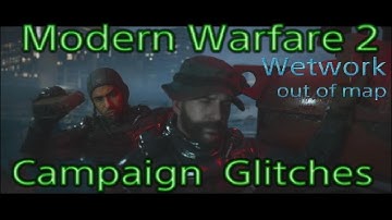 MW2 Glitches | Campaign Glitch | Wetwork Out Of Map Montage | Whats Outside?