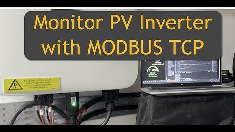 Monitoring my PV Inverter