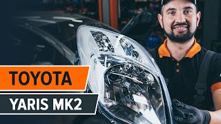 Jak vyměnit Třmen brzdy на TOYOTA YARIS (SCP9_, NSP9_, KSP9_, NCP9_, ZSP9_) - online zdarma video