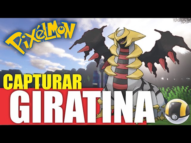 Como CAPTURAR Lendario GIRATINA Pixelmon - Altar Timespace +