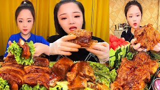 ASMR MUKBANG spicy Pork Bellly Soothing Sounds While Enjoying Delicious 먹방 모음이 팅쇼 리얼 사운드 #446