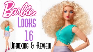 Barbie Looks Doll, Blonde, Color Block Outfit with Waist Cut-Out 