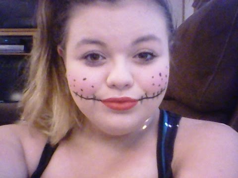 Raggedy Ann Halloween makeup tutorial