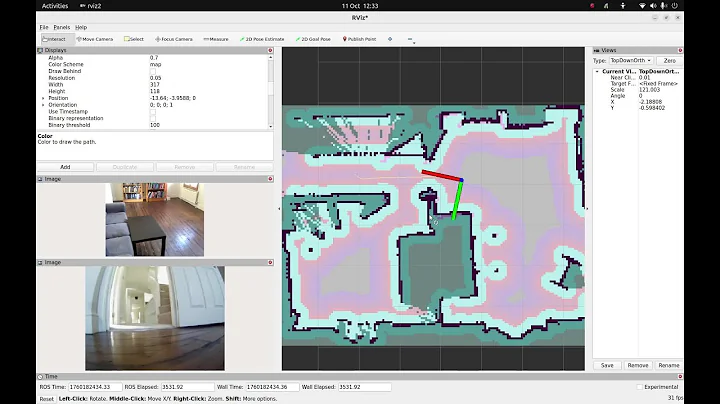 Demonstration of ROS2 Nav2 on a real robot