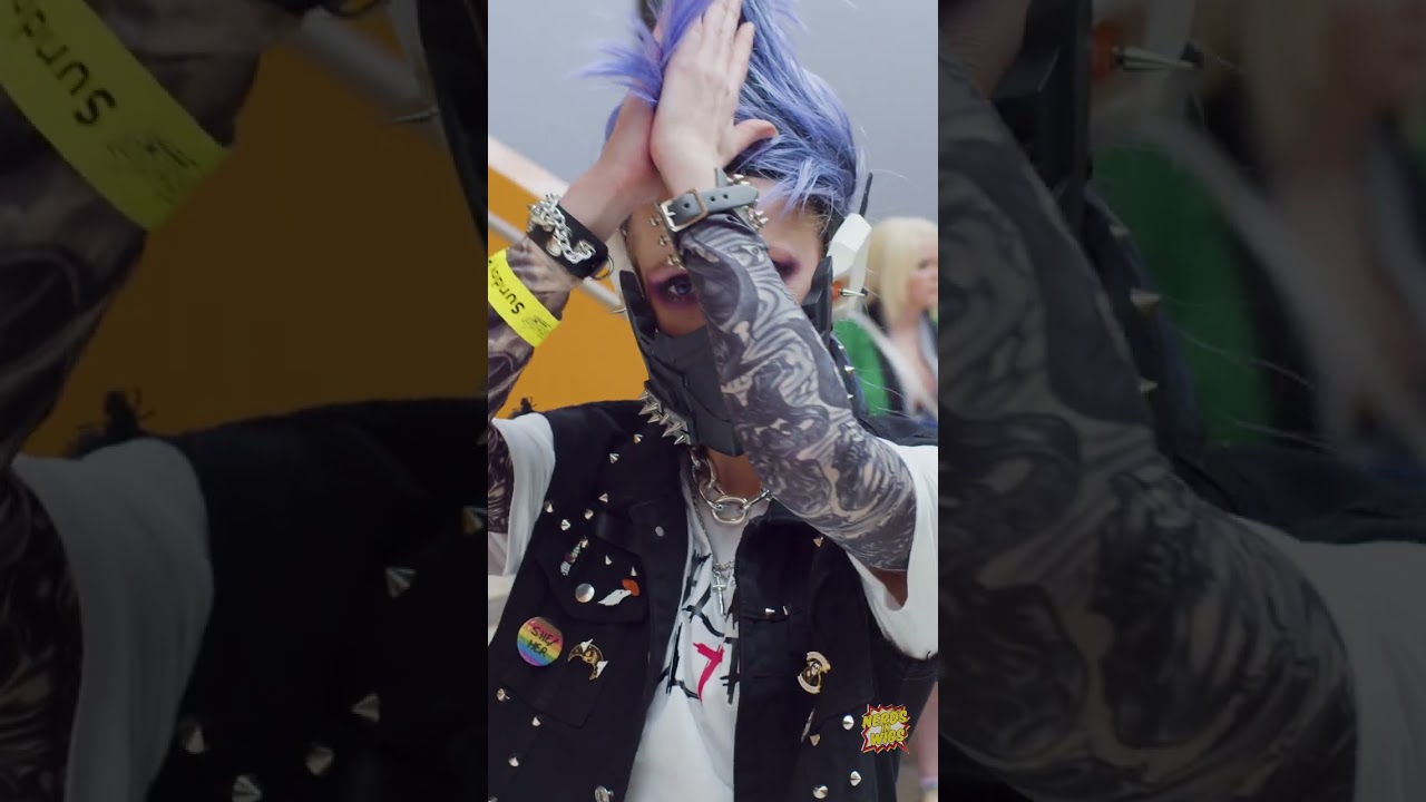 Hitoshi Shinso PUNK Makeover 🤘 #cosplay | My Hero Academia