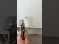 Easy way to use snap off screws