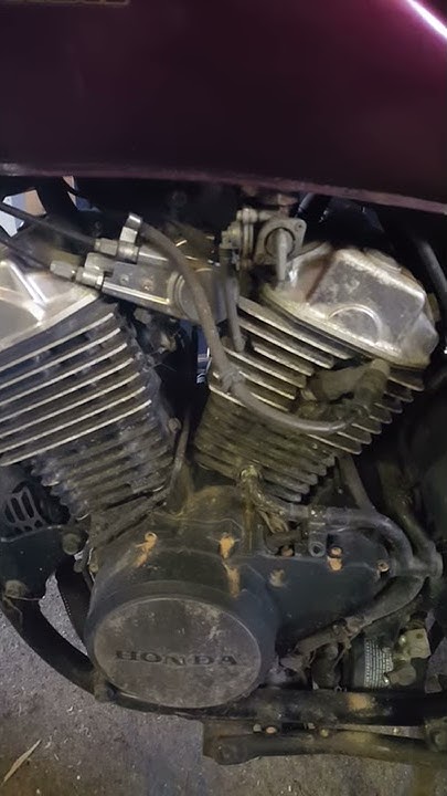 86 Honda Shadow vt500 problem - YouTube