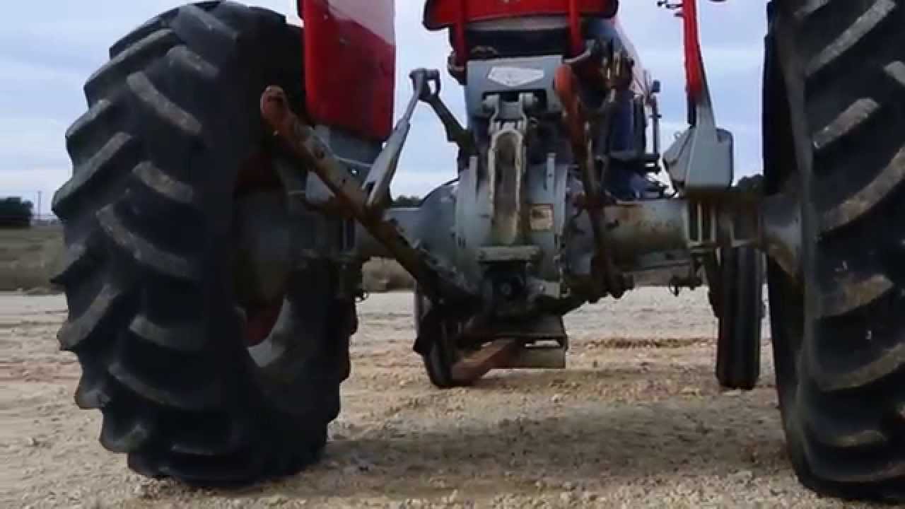 Demo Video Of Massey Ferguson 165 Tractor Youtube