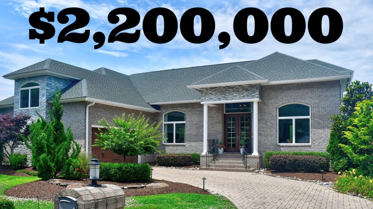 Touring a 2,200,000 Bay Island Luxury Home in Virginia Beach YouTube
