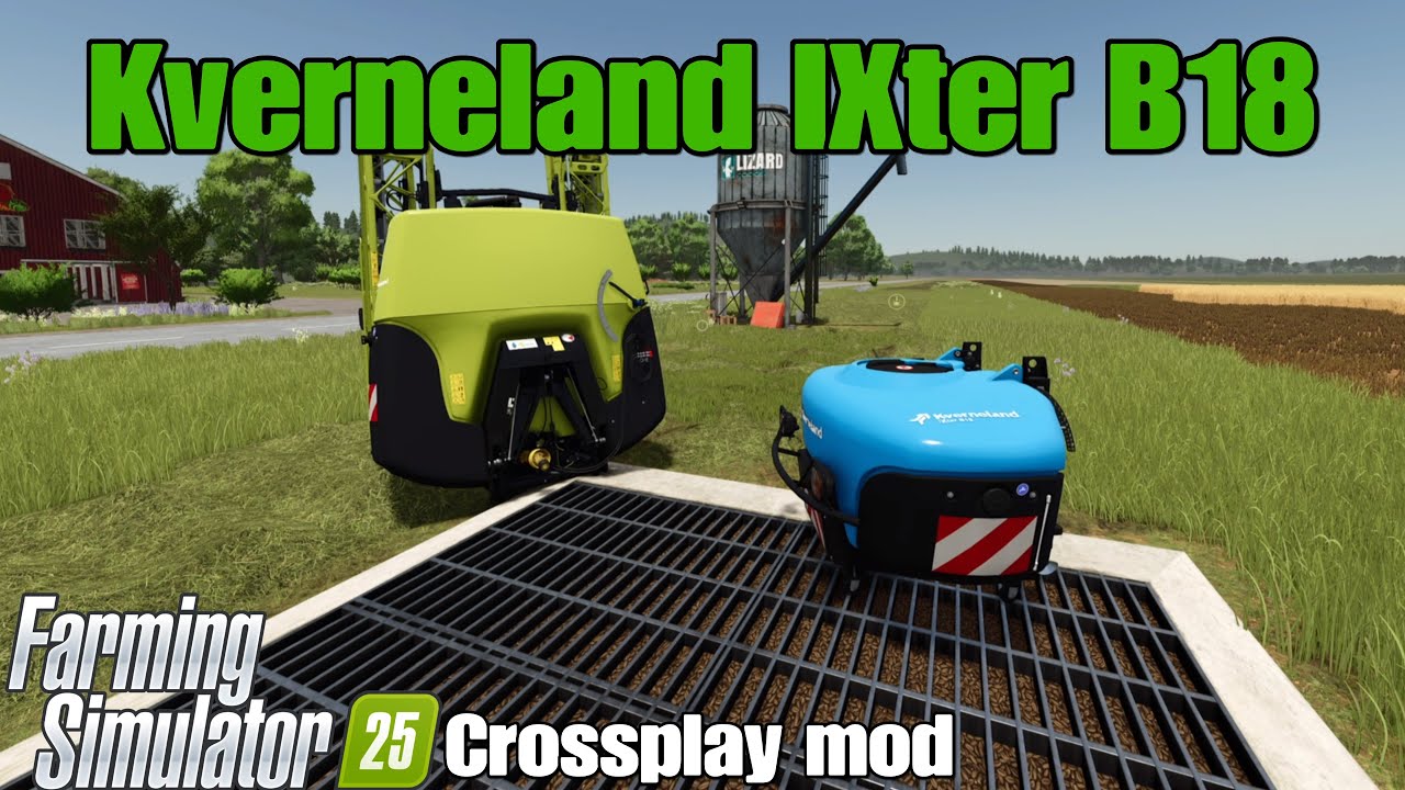 Kverneland IXter B18 / FS25 crossplay mod