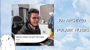 10+ archived Polarr filters | free polarr codes