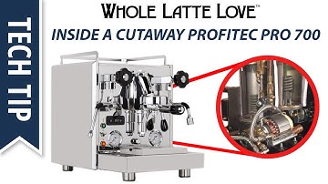 How it Works: Deep Inside a Cutaway Profitec Pro 700 Espresso Machine