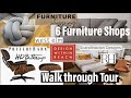 LA Furniture Shops Walk Thru Tour RH HD Buttercup West Elm Pottery Barn DWR Etc 