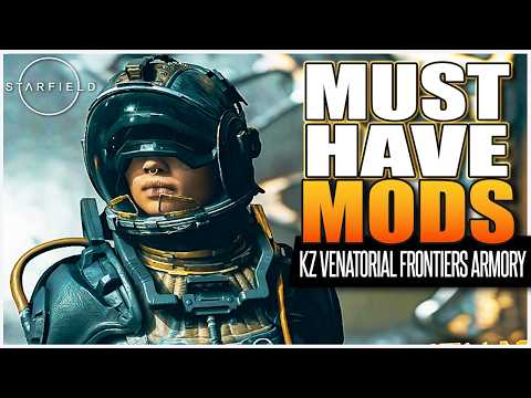 STARFIELD - MUST Have Armor Mod - KZ Venatorial Frontiers Armory #starfied