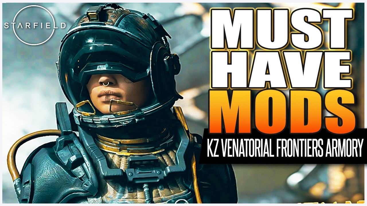 STARFIELD - MUST Have Armor Mod - KZ Venatorial Frontiers Armory #starfied