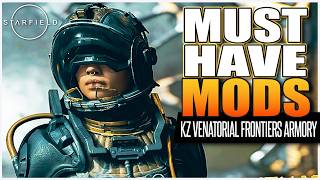 Starfield - Must Have Armor Mod - Kz Venatorial Frontiers Armory