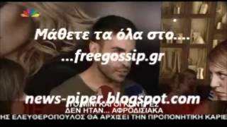 Panayotis Petrakis about Eurovision and Helena Paparizou