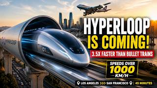 Hyperloop in 2035: The Future of Ultra-Fast Travel Across America | Next Generation Transportation