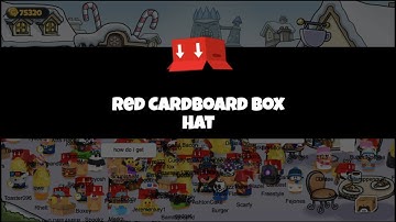 Box Critters 12 Days Of Christmas Red Cardboard Box Hat Free Item - 15th December 2019 5K