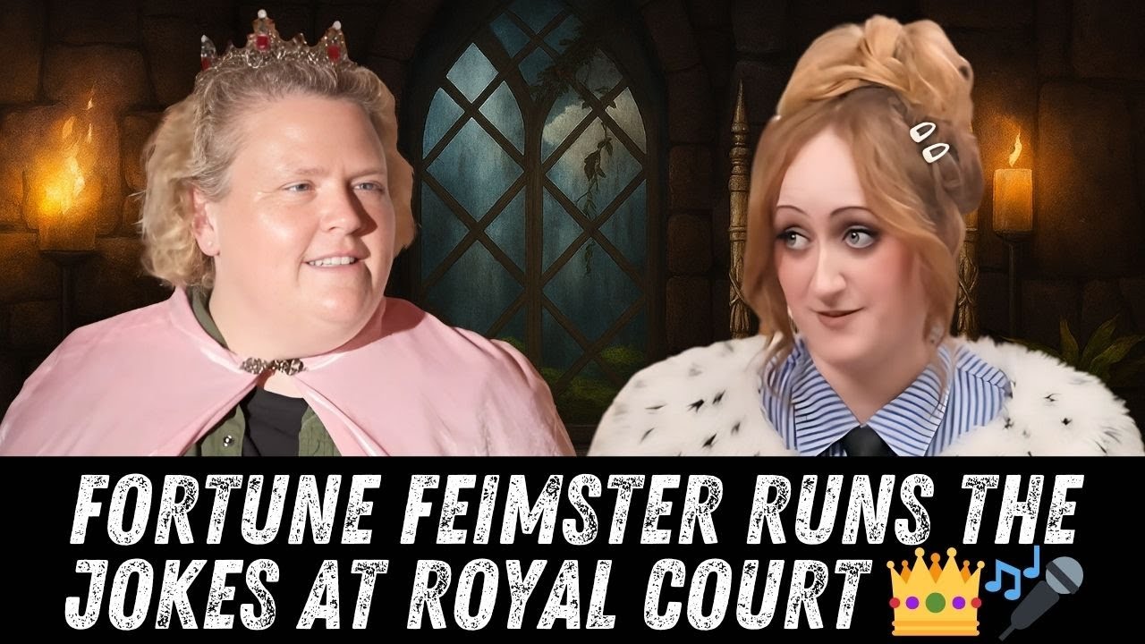 Fortune Feimster UNLEASHES the Laughs in Royal Court 👑😂