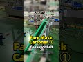 Face Mask Cartoning Machine ①Conveyor Belt