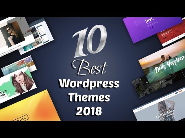 Top 10 Best And Responsive WordPress Themes 2019