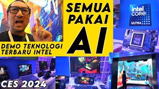 AI, Laptop, PC, dan Konsol Gaming Intel Terbaru 2024 di CES 2024