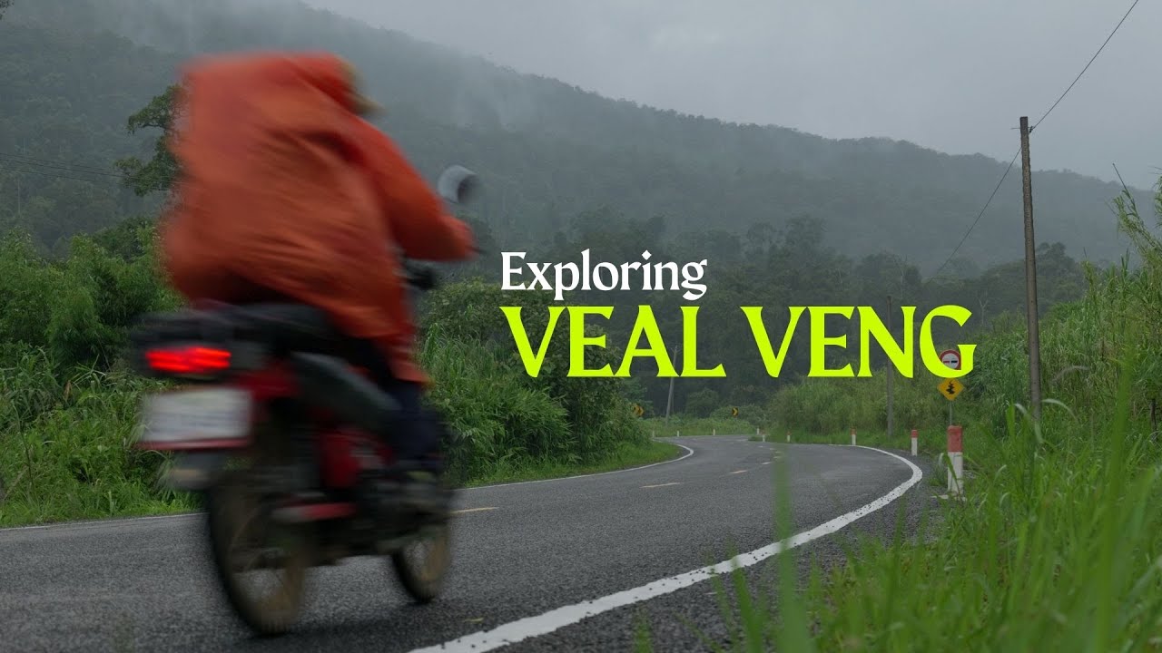 Exploring Phnom 1500, Rent Motorbike, Homestay, Raining