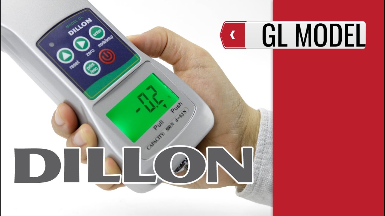 DILLON GL Force Gauge (product video presentation)
