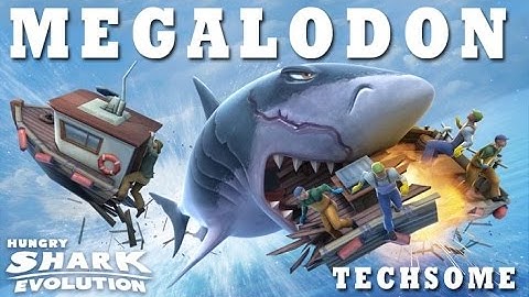 MEGALODON - Hungry Shark Evolution (Part 1) | iPhone Gameplay Video