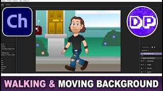 Adobe Character Animator Tutorial How to move the background when walking