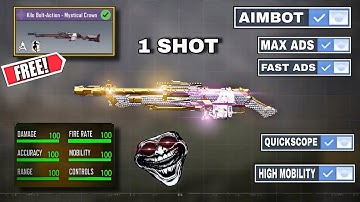 NIEUWE "1 SHOT" KILO BOLT ACTIE Gunsmith! Hij neemt COD Mobile over in seizoen 10 (NIEUWE UITRUST...