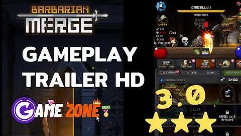 BarbarianMerge ( Gameplay Trailer HD )