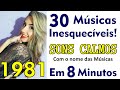 30 Músicas Inesquecíveis!!! Sons Calmos de 1981! Tudo em 8 Minutos! Com nome das Músicas!