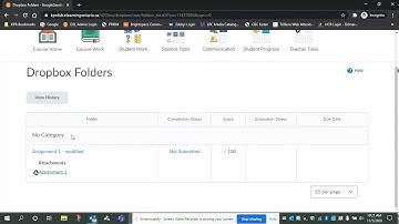 D2L - Differentiating assignments with Special Access - Student View
