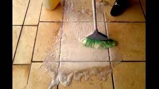 Amazing chemical cleaner for floor tiles with peroxide and baking soda screenshot 3