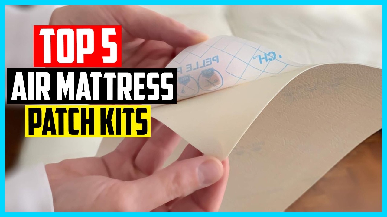 ▶️Top 5 Best Air Mattress Patch Kits Review 2026