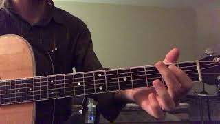 Video thumbnail of "Red Wing Guitar Lesson"