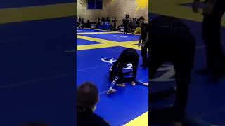 BJJ Match ends in DQ with a SLAM #bjj #mma #grappling #wrestling #jiujitsu