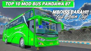 TOP 10 MOD BUS PANDAWA 87 | MOD BUSSID screenshot 5