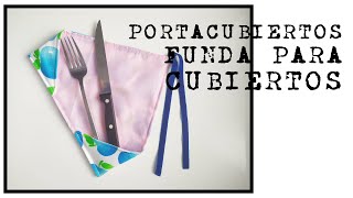 Tutorial funda cubiertos