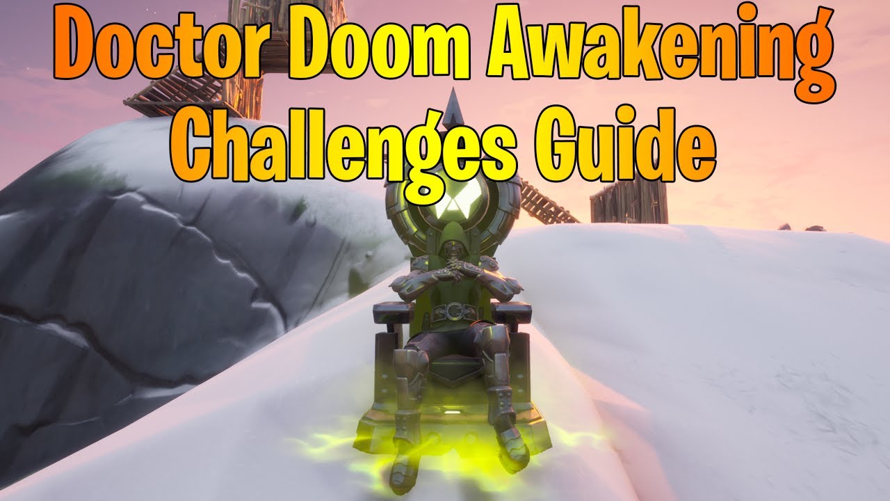 Featured image of post Dr Doom Awakening Challenges Fortnite For this fortnite doctor doom awakening challenge you ll have to emote as doctor doom during a victory royale